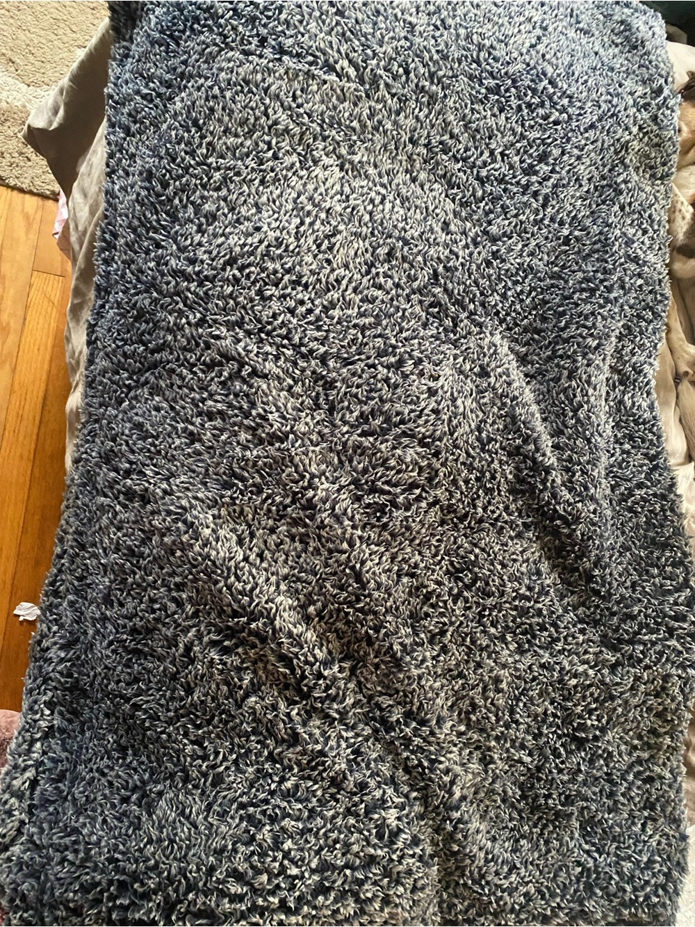 Cozy‎ Plush Throw Blanket - Gray